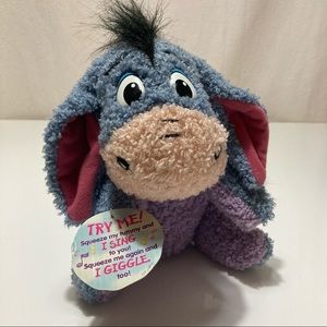 EEYORE PLUSH DISNEY MATTEL VINTAGE 1999